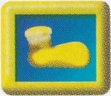 Japanese artwork of the Speed Shoes power for N-Tranced