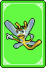 Sparx's trading card from Orange.