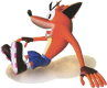 Japanese render of Crash sliding
