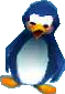 A Penguin in Crash Bash.