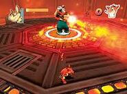 Dingodile's boss fight in Twinsanity.