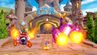 Spyro and Gnasty Gnorc racing on Spyro Circuit