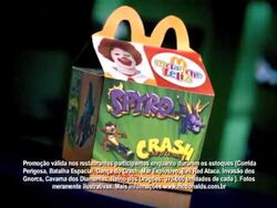 Crash Team Rumble McDonald's Happy Meal Toy #2 Crash's Memory Card Game  with Crash Bandicoot! 