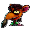 Pinstripe's mugshot from Crash Team Racing Nitro-Fueled