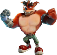 Crunch in Crash Team Racing: Nitro-Fueled