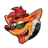 Crash's Warped Biker mug