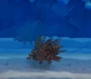 An aggravated porcupine in the N Sane Trilogy.