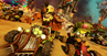 Mega-Mix racing in their home track, Megamix Mania, with Cortex, Tiny and N. Gin