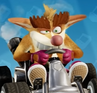 Fake Crash's Chipmunk skin