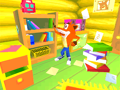 An image featuring Crash from the Find the Differences minigame in the Japanese version