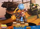 The "Definitive Edition" of the 2022 First 4 Figures Crash in Kart statue