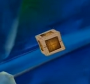 A spike crate in its inert state