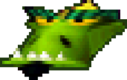 Komodo Moe's icon in Crash Bash