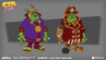 Concept art of Emperor Velo XXVII and his Captain skin