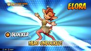 Elora's unlock screen.