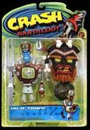 N. Tropy action figure with Uka Uka