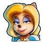 Isabella's mugshot from Crash Team Racing Nitro-Fueled