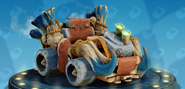 The Mammoth kart set with the Primal Splash decal