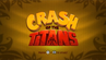The game's title screen