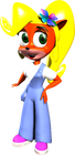 Promotional artwork of Coco without her kart