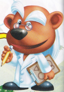 Japanese render of the Professor in Purple.