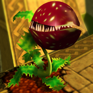 Render of a Man-Eating Plant from CTR