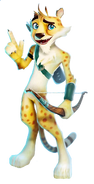 Hunter as he appears in Crash Team Racing Nitro-Fueled