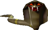 Promotional artwork of The Egyptian Cobra in Warped.