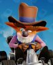 Fake Crash's Cowboy skin