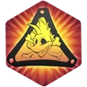 Crash's skull in the Danger emblem