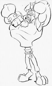 Crash 1 frustrated kong concept