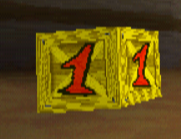 A Time Crate from Crash Team Racing.