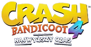 Crash Bandicoot 4 Polish Logo2
