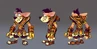 Concept art of Crash's Pursona skin