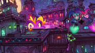 Concept art of the Spyro balloon float in Off Beat