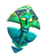 Character artwork of Ika-Ika.