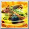 Dingodile in the icon of the "Spin To Win" trophy