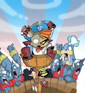 Concept.jpg (289 KB) Concept art of Rusty with N. Gin's pirate crew for Crash Twinsanity.
