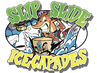 Crash in the level graphic for Slip Slide Icecapades