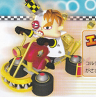 Japanese render of N. Gin in his kart