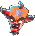 Cortex's inferno health mug