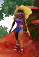 Tawna as she appears in her bonus rounds from N. Sane Trilogy's remake of the first Crash Bandicoot
