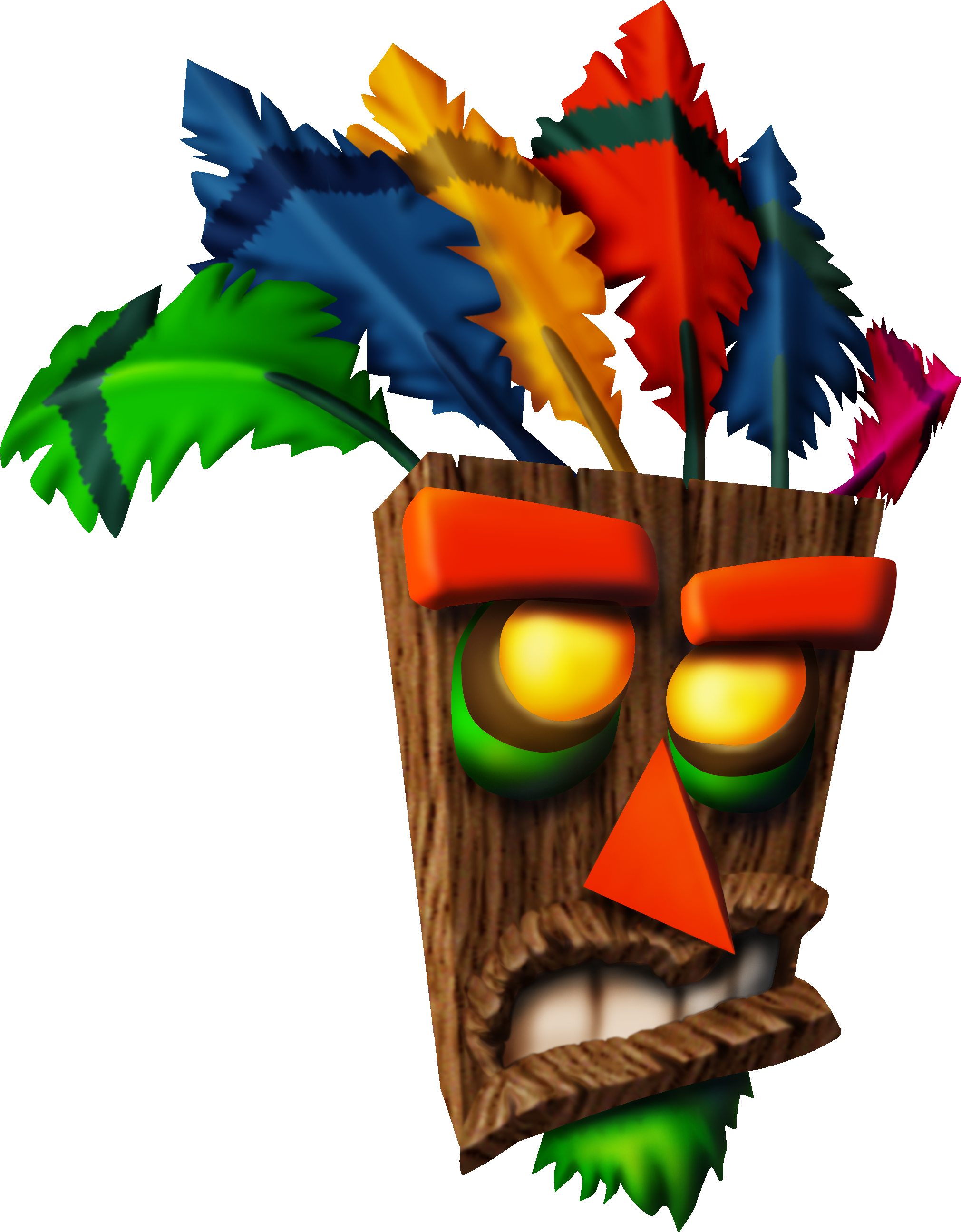 What does Aku Aku say? 