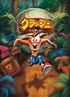 Recreation of the Japanese Crash Bandicoot box art