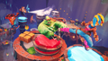 Tawna, N. Brio, Crash and Dingodile in N. Sanity Caverns.