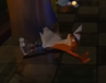 Crash's paper plane death