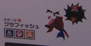 A Bandifish in a Japanese guide for Warped