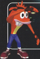 A promo render of Crash.