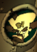 A logo with Cortex's head on it