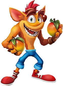 crash bandicoot kalem cizimli